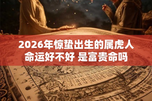 2026年惊蛰出生的属虎人命运好不好 是富贵命吗