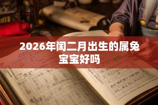 2026年闰二月出生的属兔宝宝好吗 2026年闰二月出生的属兔宝宝好吗