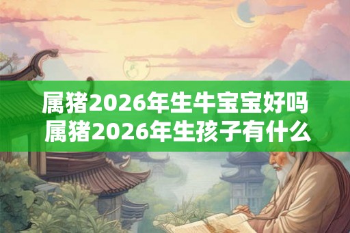 属猪2026年生牛宝宝好吗 属猪2026年生孩子有什么影响