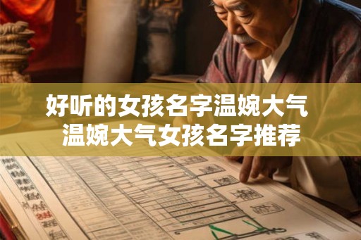 好听的女孩名字温婉大气 温婉大气女孩名字推荐 好听的女孩名字温婉大气 温婉大气女孩名字推荐