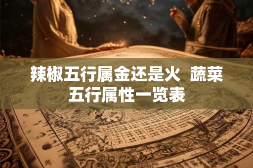 辣椒五行属金还是火 蔬菜五行属性一览表 辣椒五行属金还是火 蔬菜五行属性一览表
