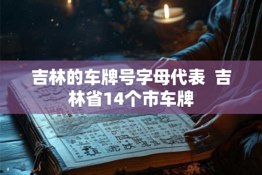吉林的车牌号字母代表  吉林省14个市车牌