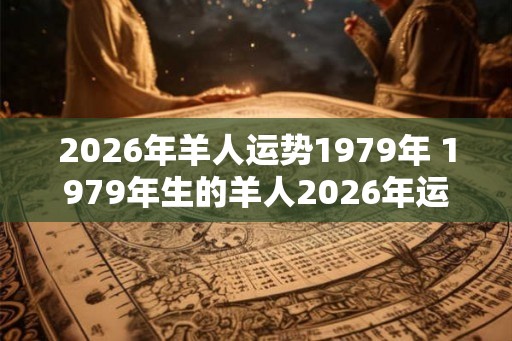 2026年羊人运势1979年 1979年生的羊人2026年运势如何