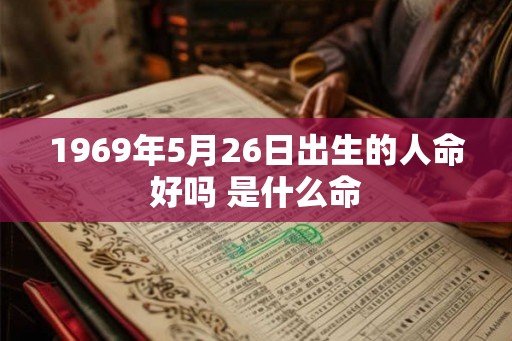 1969年5月26日出生的人命好吗 是什么命 1969年5月26日出生的人命好吗 是什么命