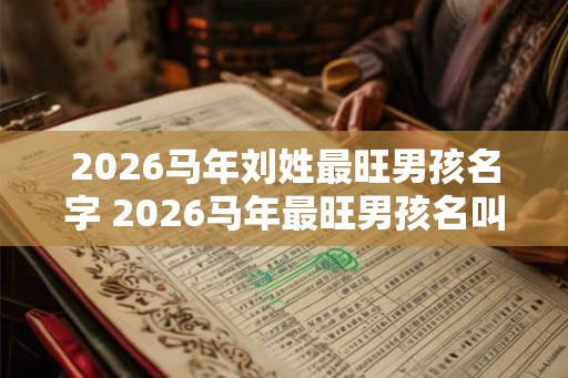 2026马年刘姓最旺男孩名字 2026马年最旺男孩名叫刘姓吗