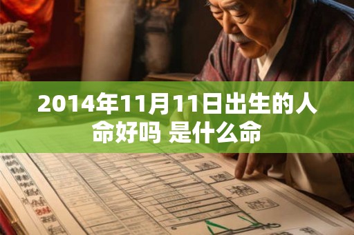 2014年11月11日出生的人命好吗 是什么命