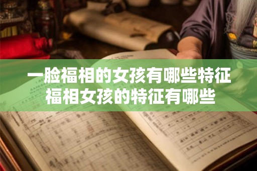 一脸福相的女孩有哪些特征 福相女孩的特征有哪些 一脸福相的女孩有哪些特征 福相女孩的特征有哪些