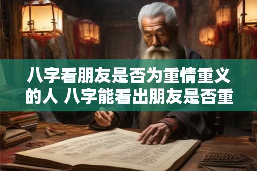 八字看朋友是否为重情重义的人 八字能看出朋友是否重情重义吗