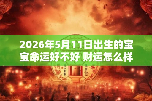 2026年5月11日出生的宝宝命运好不好 财运怎么样