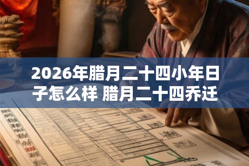 2026年腊月二十四小年日子怎么样 腊月二十四乔迁好吗