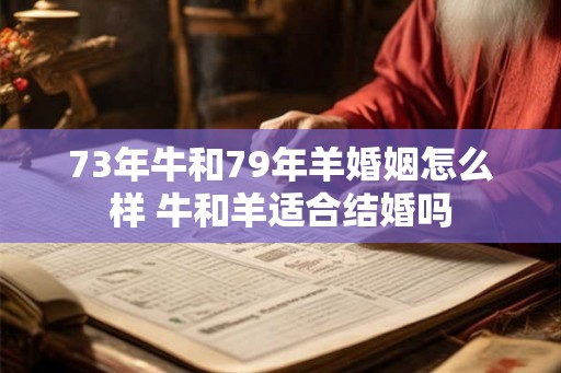 73年牛和79年羊婚姻怎么样 牛和羊适合结婚吗