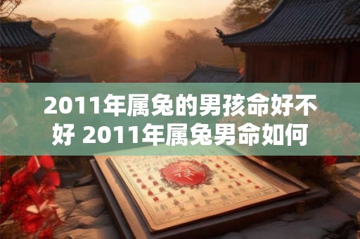 2011年属兔的男孩命好不好 2011年属兔男命如何