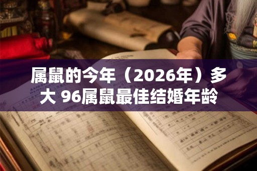 属鼠的今年（2026年）多大 96属鼠最佳结婚年龄