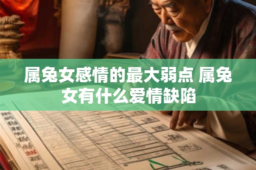 属兔女感情的最大弱点 属兔女有什么爱情缺陷