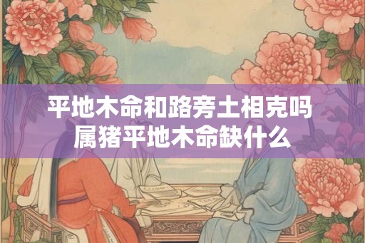 平地木命和路旁土相克吗 属猪平地木命缺什么 平地木命和路旁土相克吗 属猪平地木命缺什么