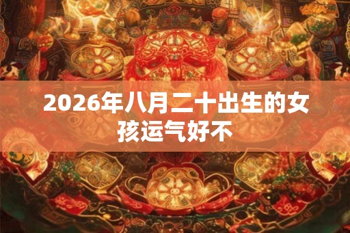 2026年八月二十出生的女孩运气好不