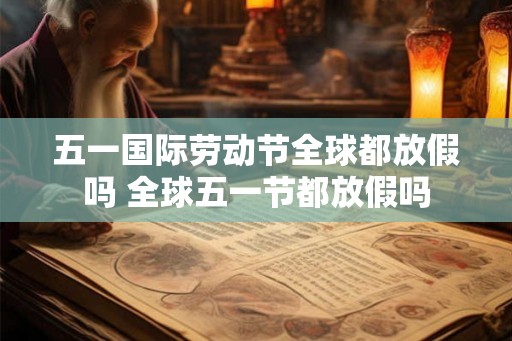 五一国际劳动节全球都放假吗 全球五一节都放假吗