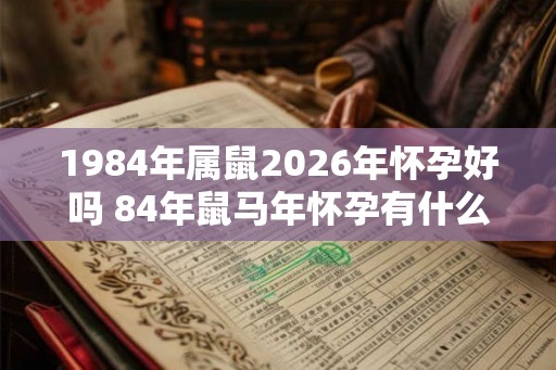 1984年属鼠2026年怀孕好吗 84年鼠马年怀孕有什么影响