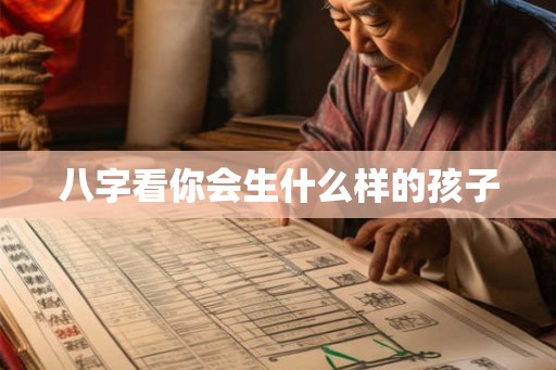 八字看你会生什么样的孩子