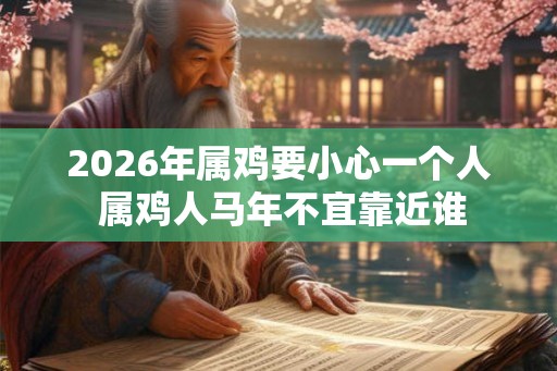 2026年属鸡要小心一个人 属鸡人马年不宜靠近谁