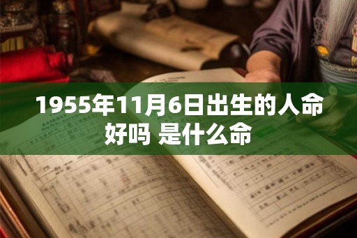 1955年11月6日出生的人命好吗 是什么命
