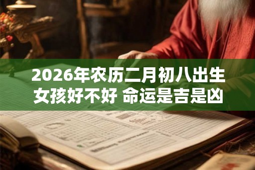 2026年农历二月初八出生女孩好不好 命运是吉是凶