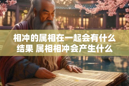 相冲的属相在一起会有什么结果 属相相冲会产生什么影响