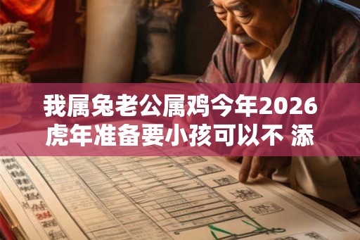 我属兔老公属鸡今年2026虎年准备要小孩可以不 添丁有喜吗