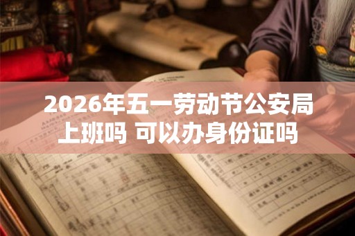 2026年五一劳动节公安局上班吗 可以办身份证吗