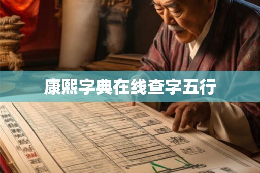 康熙字典在线查字五行