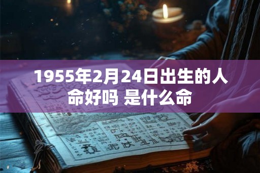 1955年2月24日出生的人命好吗 是什么命