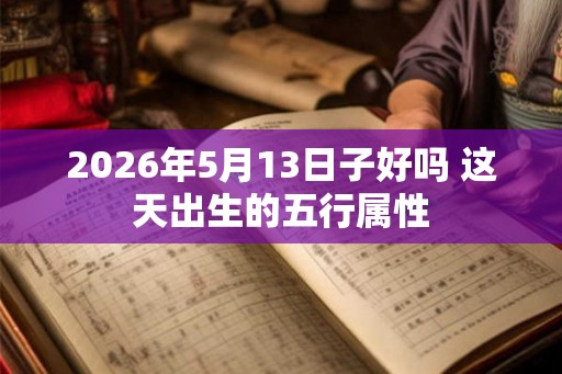 2026年5月13日子好吗 这天出生的五行属性