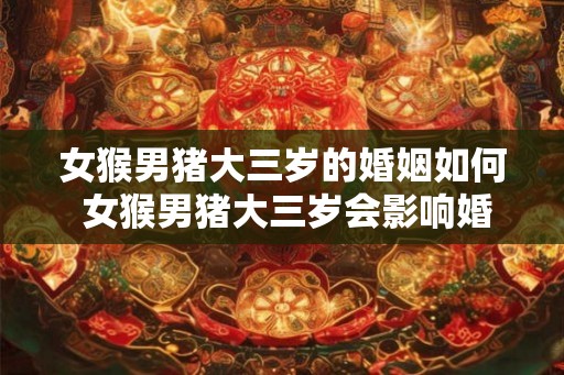 女猴男猪大三岁的婚姻如何 女猴男猪大三岁会影响婚姻吗 女猴男猪大三岁的婚姻如何 女猴男猪大三岁会影响婚姻吗