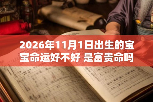 2026年11月1日出生的宝宝命运好不好 是富贵命吗