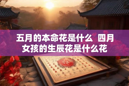 五月的本命花是什么  四月女孩的生辰花是什么花
