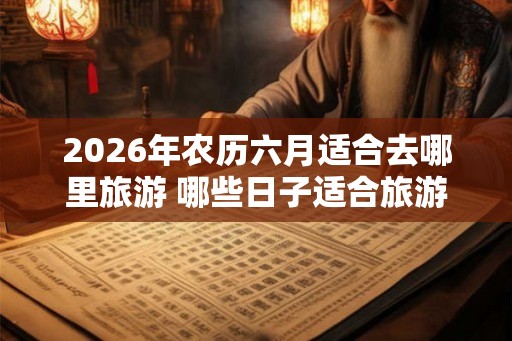 2026年农历六月适合去哪里旅游 哪些日子适合旅游