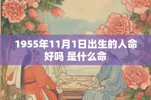 1955年11月1日出生的人命好吗 是什么命