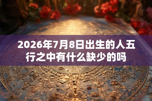 2026年7月8日出生的人五行之中有什么缺少的吗