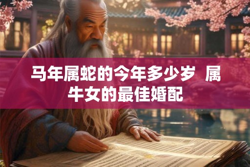 马年属蛇的今年多少岁  属牛女的最佳婚配