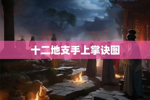 十二地支手上掌诀图