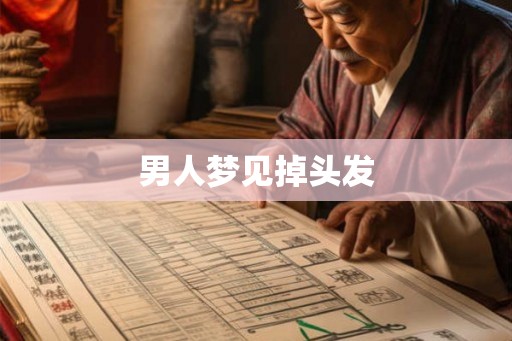 男人梦见掉头发