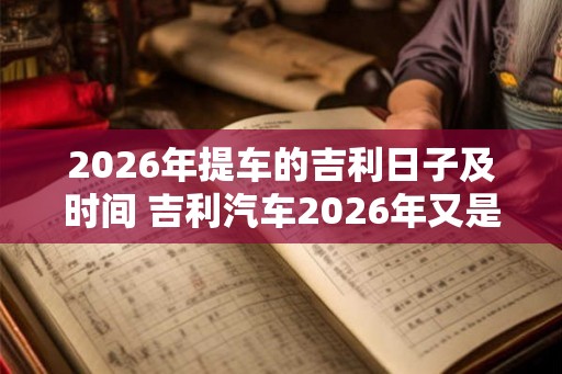 2026年提车的吉利日子及时间 吉利汽车2026年又是哪一天提车 2026年提车的吉利日子及时间 吉利汽车2026年又是哪一天提车