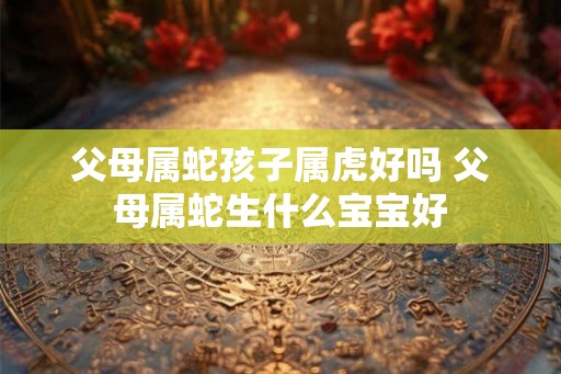 父母属蛇孩子属虎好吗 父母属蛇生什么宝宝好