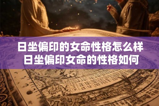日坐偏印的女命性格怎么样 日坐偏印女命的性格如何
