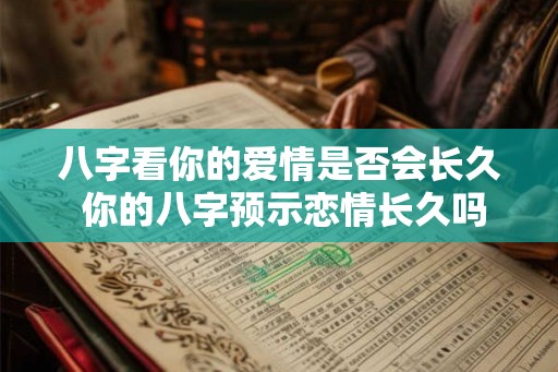 八字看你的爱情是否会长久 你的八字预示恋情长久吗