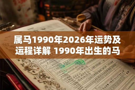 属马1990年2026年运势及运程详解 1990年出生的马2026年运势如何