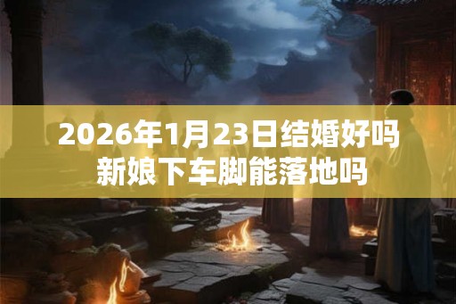 2026年1月23日结婚好吗 新娘下车脚能落地吗