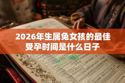 2026年生属兔女孩的最佳受孕时间是什么日子 2026年生属兔女孩的最佳受孕时间是什么日子