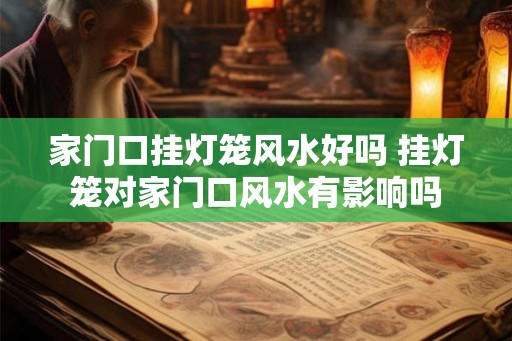 家门口挂灯笼风水好吗 挂灯笼对家门口风水有影响吗
