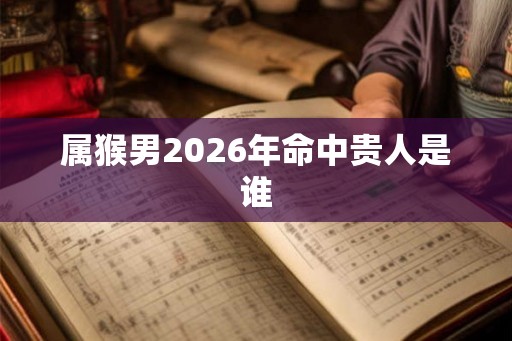 属猴男2026年命中贵人是谁